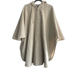 Vintage My Maine Bag Wool Hooded Cape